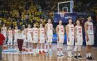 86-69，中國男籃勝謠，首勝已定，兩場賽事取消。