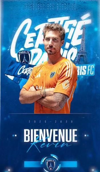 重返法甲，特拉普加盟巴黎FC，簽約至28年。